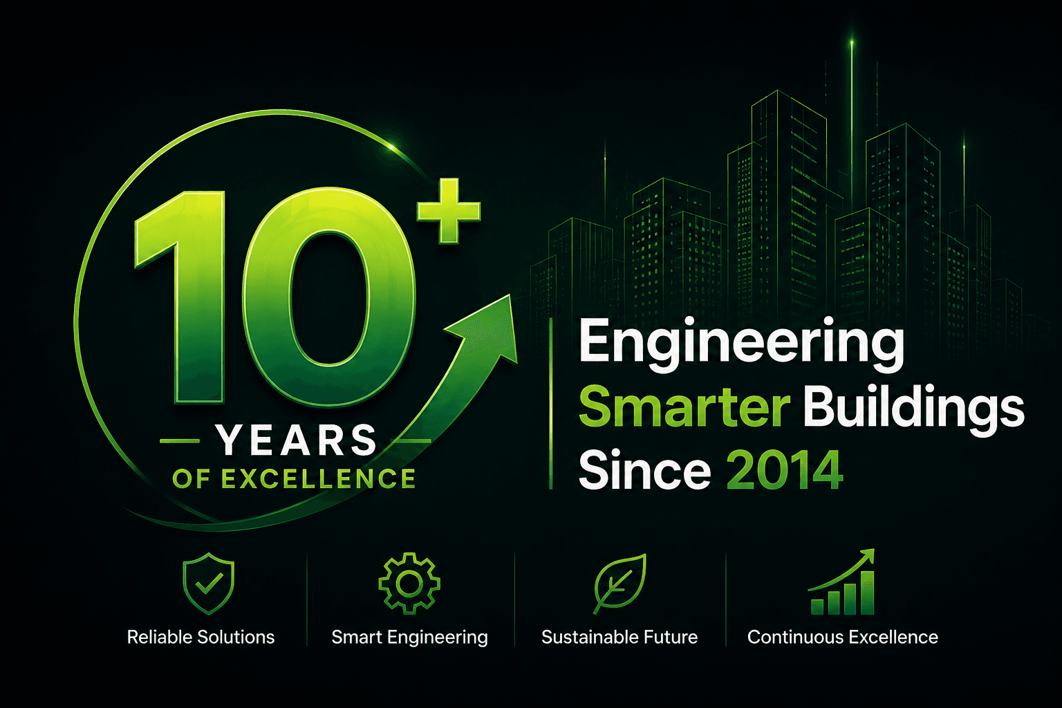 10+ Years of Excellence in Building Automation